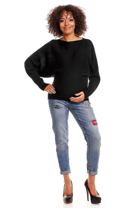 Sweter model 70003C Black - PeeKaBoo