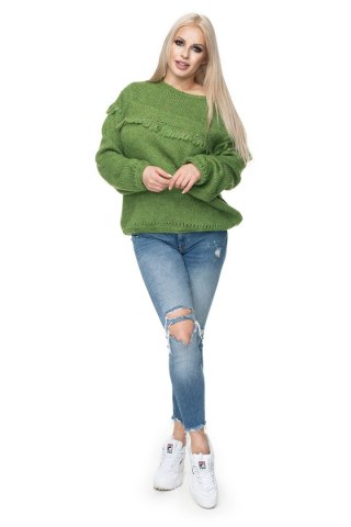 Sweter Damski Model 30062 Green - PeeKaBoo