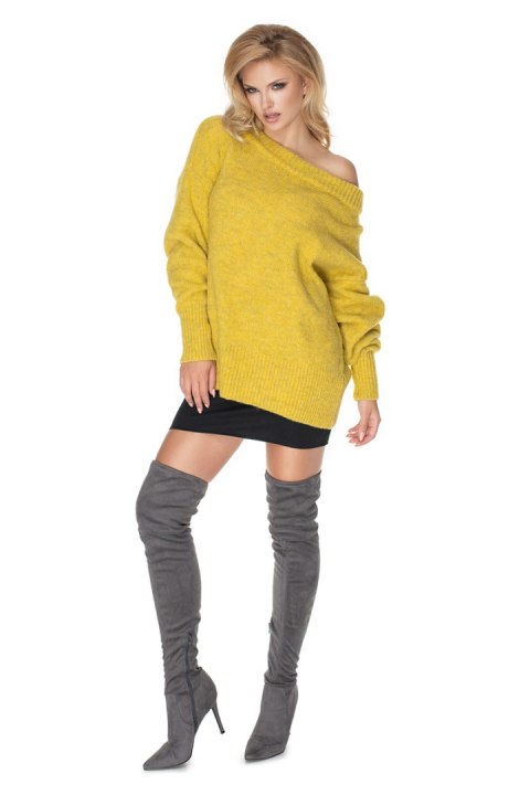 Sweter Damski Model 30064 Yellow - PeeKaBoo