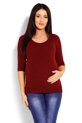 Sweter Damski Model 70008C Bordo - PeeKaBoo