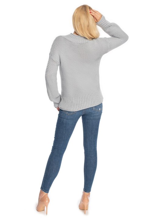 Sweter Damski Model 70032 Grey - PeeKaBoo