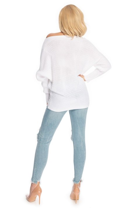 Sweter Damski Model 70036 White - PeeKaBoo