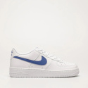 Buty NIKE Air Force 1 - Białe - White Hyper Royal