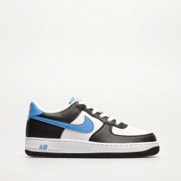 Buty NIKE Air Force 1 GS - Czarne - Black/Royal