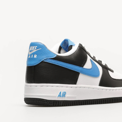 Buty NIKE Air Force 1 GS - Czarne - Black/Royal