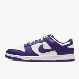 Buty NIKE Dunk Low - Fioletowo-białe - Court Purple