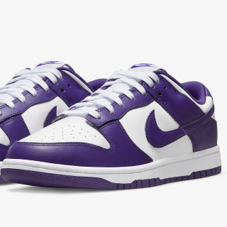 Buty NIKE Dunk Low - Fioletowo-białe - Court Purple