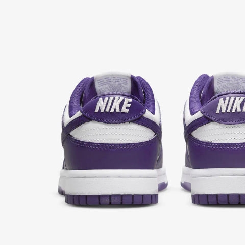 Buty NIKE Dunk Low - Fioletowo-białe - Court Purple