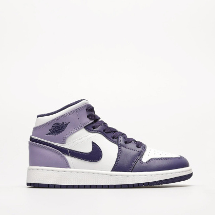 NIKE Jordan 1 MID - DQ8423-515, Fioletowo Białe