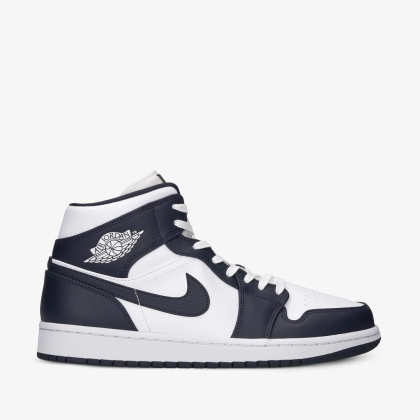 NIKE Jordan 1 MID -554724-174, Granatowe