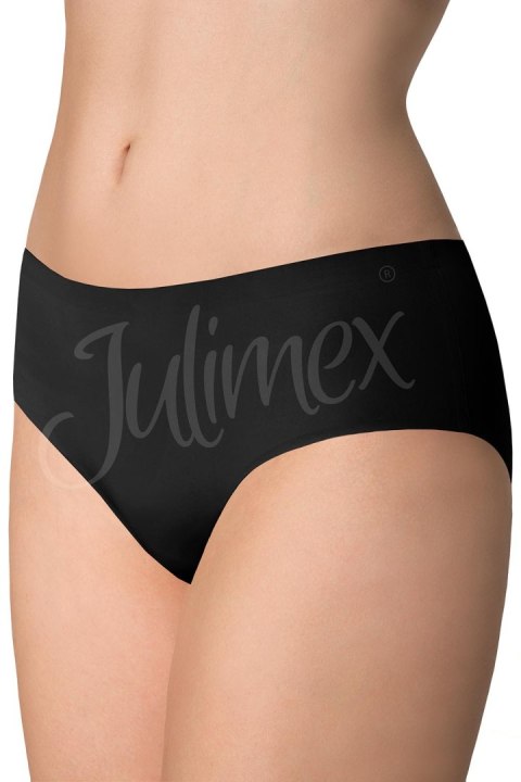 Figi Model Simple panty Black - Julimex Lingerie