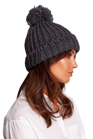 Czapka Model BK101 Grafit - BE Knit