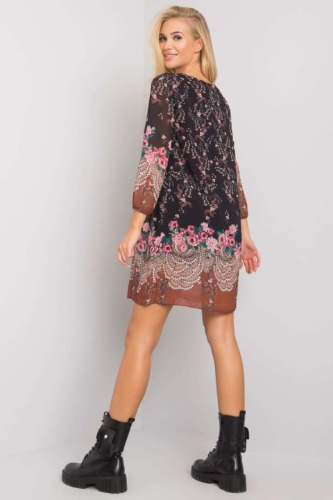 Sukienka Model TW-SK-BI-2667-1.72P Black/Beige - Och Bella