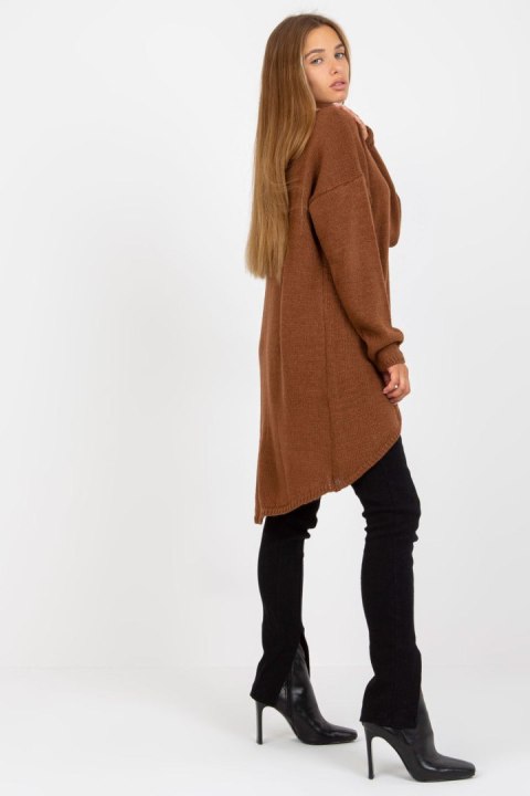 Sweter Damski Model TW-SW-BI-1222.13X Brown - Och Bella