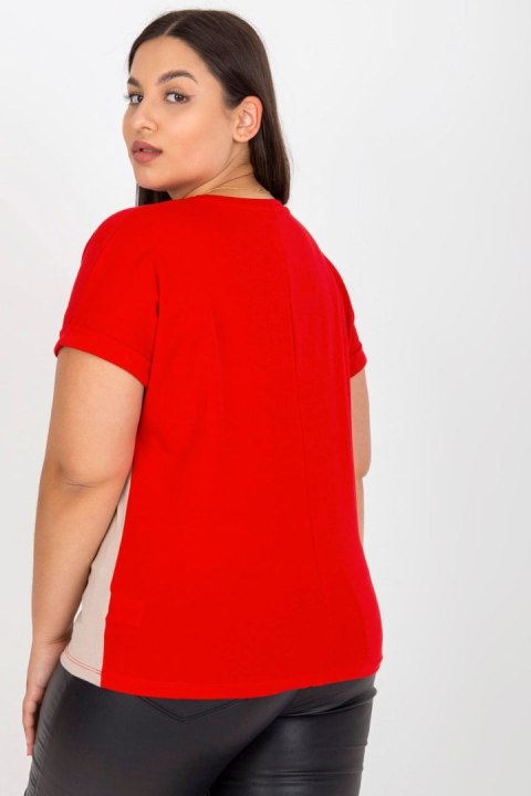 T-shirt Damski Model RV-TS-7875.77P Red - Relevance