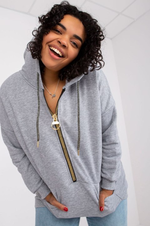 Bluza Damska Model RV-BL-7099.60 Grey - Relevance