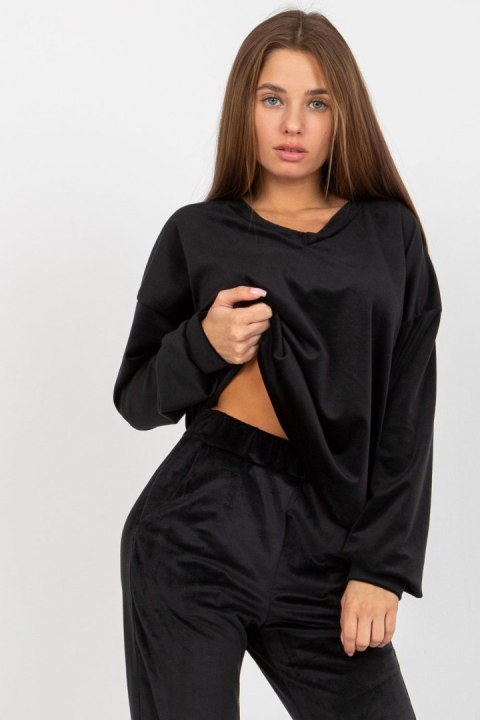 Bluza Damska Model RP-BZ-8188.64P Black - Rue Paris