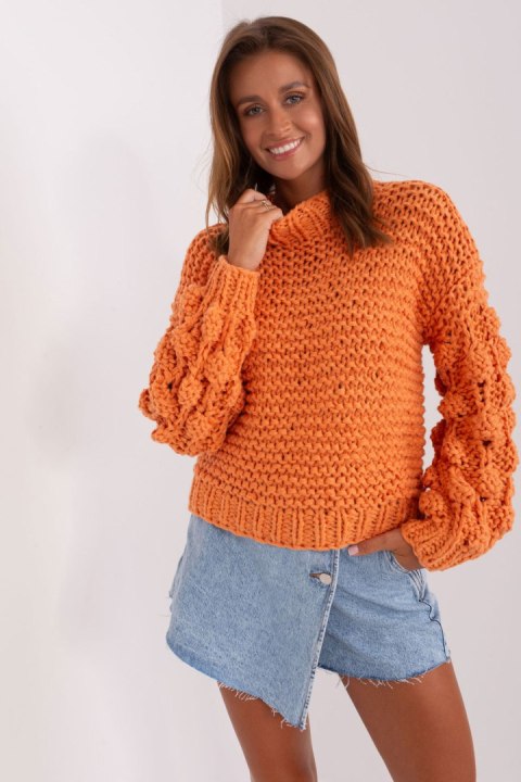 Sweter Damski Model AT-SW-2382.97P Orange - AT