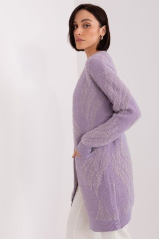 Sweter Kardigan Model AT-SW-234501.00P Light Violet - AT