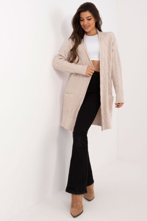 Sweter Kardigan Model AT-SW-2366.61 Beige - AT