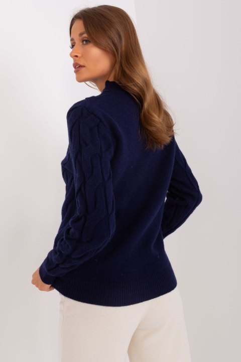 Sweter Damski Model AT-SW-2235.00P Navy - AT