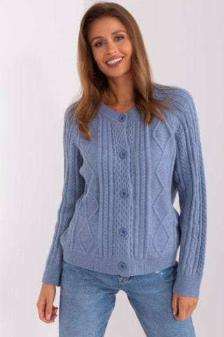 Sweter Damski Model AT-SW-2346-2.99P Dirty Blue - AT