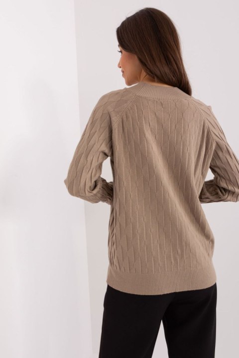 Sweter Damski Model AT-SW-2326.37X Dark Beige - AT