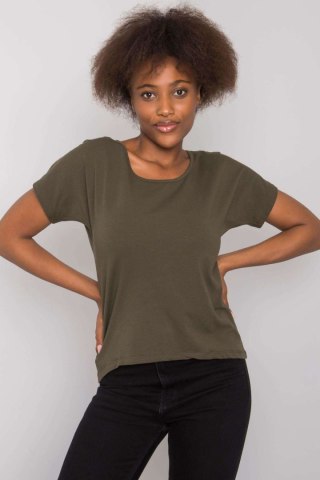 T-shirt Damski Model RV-TS-4693.68 Khaki - BFG