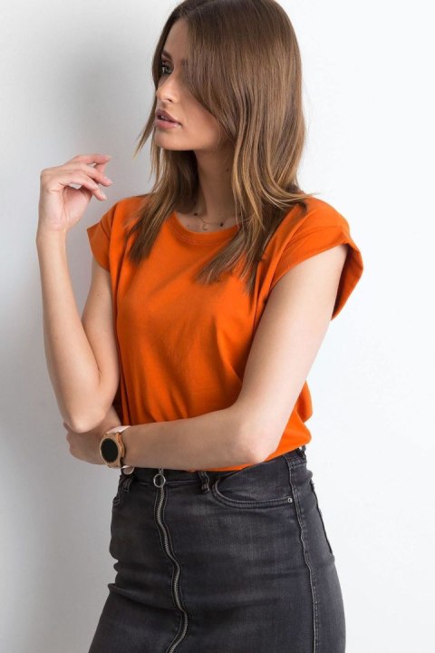 T-shirt Damski Model RV-TS-4833.93P Dark Orange - BFG T-shirt Damski Model RV-TS-4833.93P Dark Orange - BFG