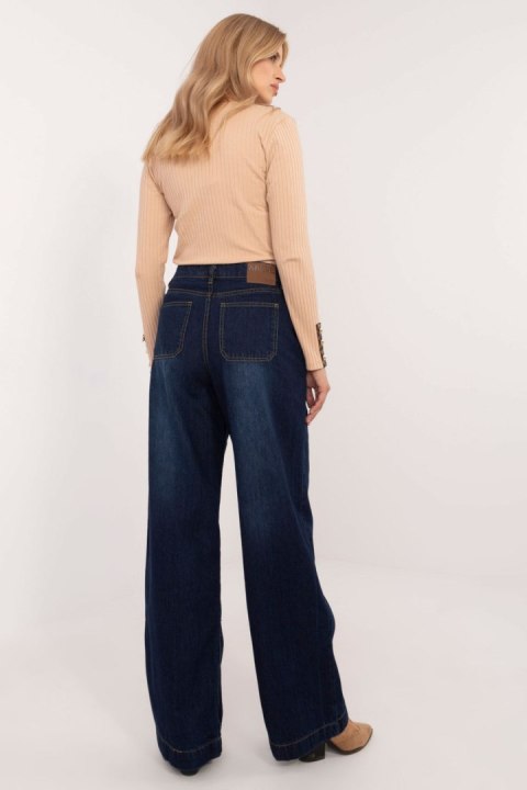 Spodnie Jeansowe Model D80016BD62456D283 Navy - Sublevel