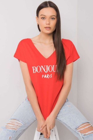 T-shirt Damski Model FA-TS-7142.37P Red - Fancy