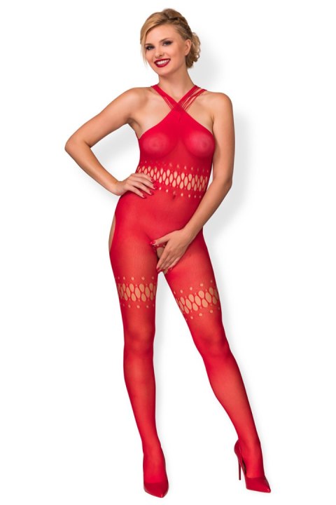 Bodystocking Model Demonic HH01020 Red - Hot in here