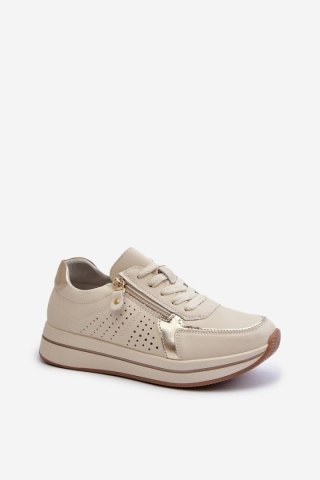 Buty Sportowe Model Ligustra 24SP08-6700 Beige - Step in style