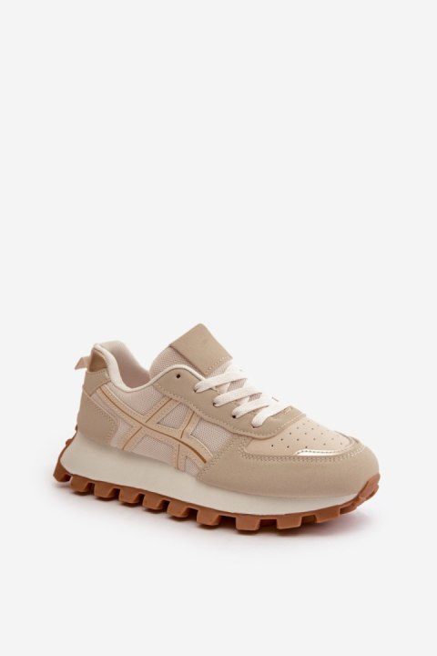 Buty Sportowe Model Mialunae YH30 Beige - Step in style