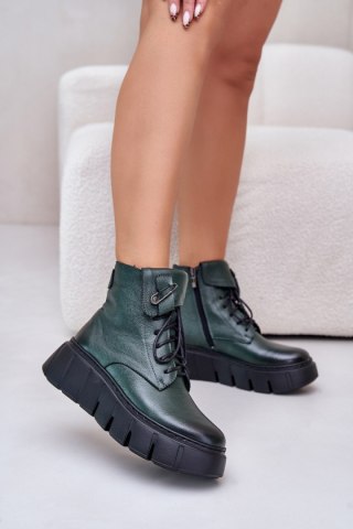 Botki Model Zazoo 60511 Dark Green - Step in style