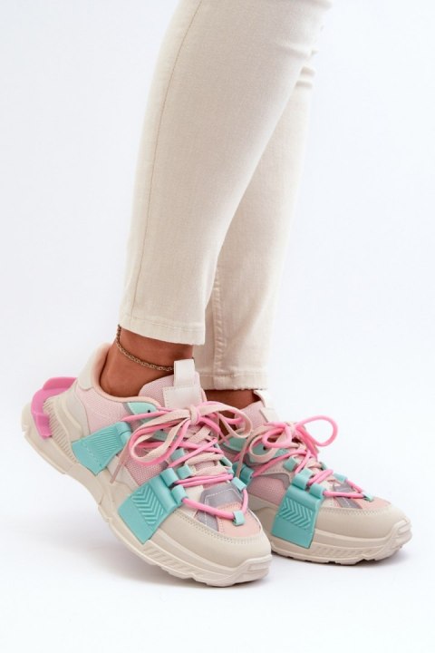 Buty Sportowe Model Chillout! BL357P Pink/Mint - Step in style