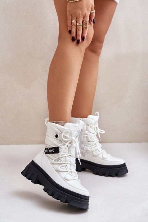 Śniegowce Model Lee Cooper LCJ-24-47-3142 White - Step in style