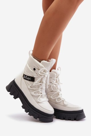 Śniegowce Model Lee Cooper LCJ-24-47-3142 White - Step in style