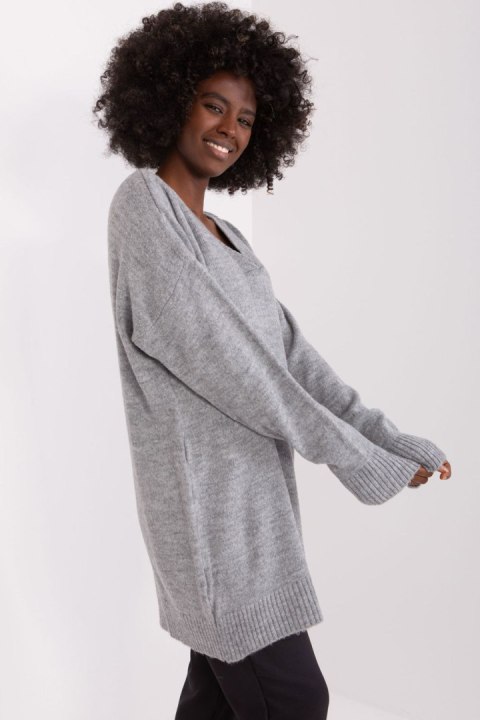 Sweter Damski Model BA-SW-0577.36X Grey - Badu