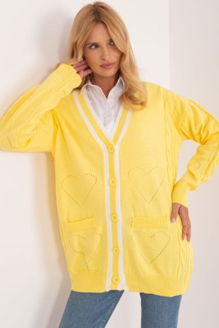 Sweter Damski Model BA-SW-12055.14X Yellow - Badu