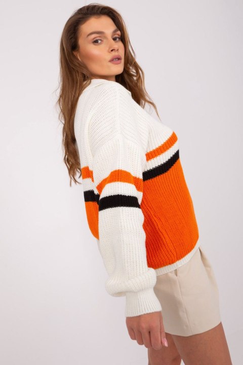 Sweter Damski Model BA-SW-8054.91P Orange - Badu