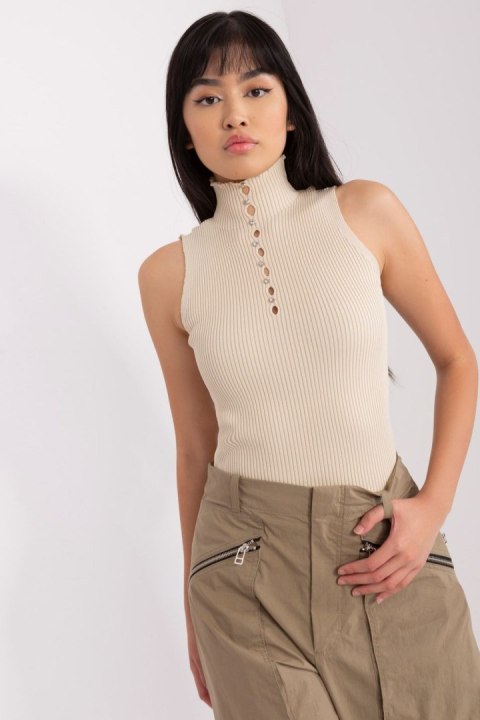 Bluzka Model BA-BZ-2301.00P Beige - Badu