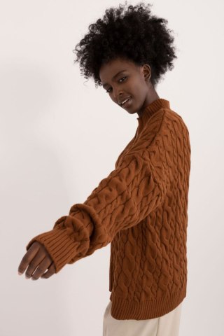 Sweter Damski Model BA-SW-0617.04 Brown - Badu