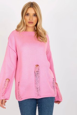 Sweter Damski Model BA-SW-8043.08X Pink - Badu