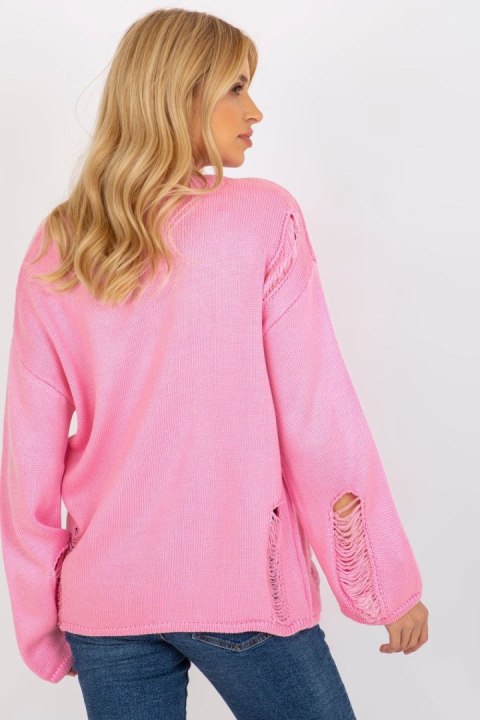 Sweter Damski Model BA-SW-8043.08X Pink - Badu