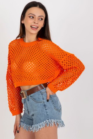 Sweter Damski Model BA-SW-9008.35P Orange - Badu