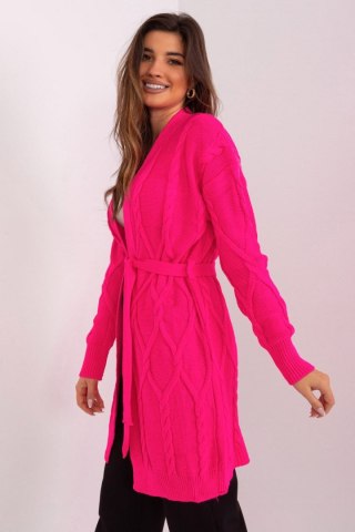 Sweter Kardigan Model BA-SW-8009-1.84P Fluo Pink - Badu