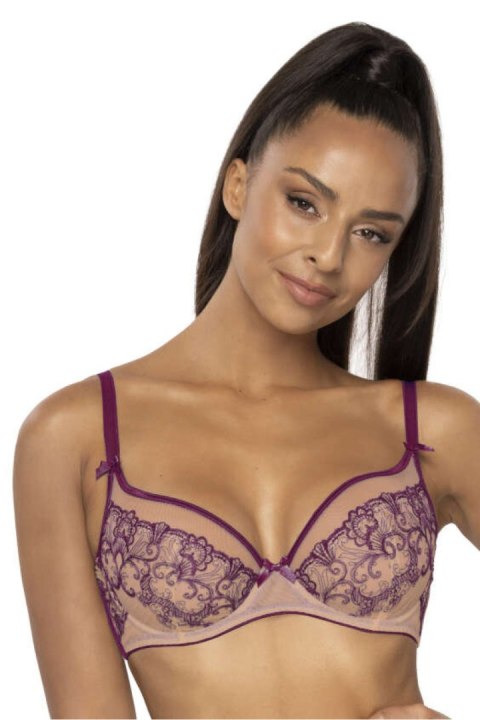 Biustonosz Soft Model Maureen M-3808/2 Beige/Violet - Mat