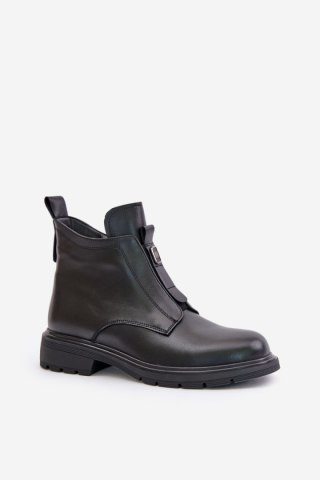 Botki Model Komisa 24BT15-7459 Black - Step in style