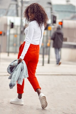 Spodnie Komplet Model FI680 Red/White - Fasardi